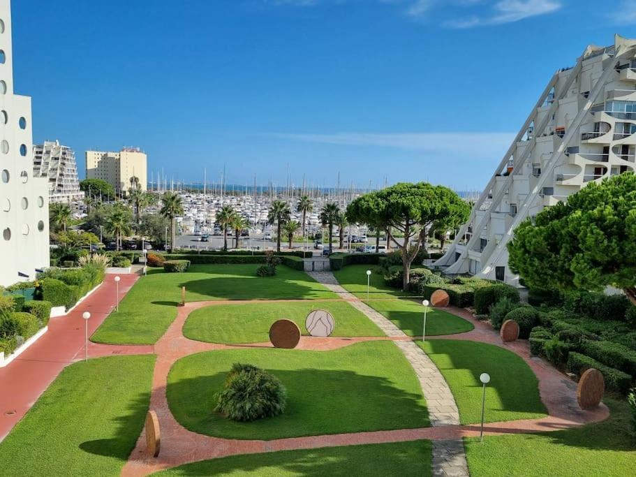 T2 Fidji Vue Port Et Mer Parking Clim Wifi - Rossiconciergerie - Linge En Option La Grande Motte Exteriér fotografie